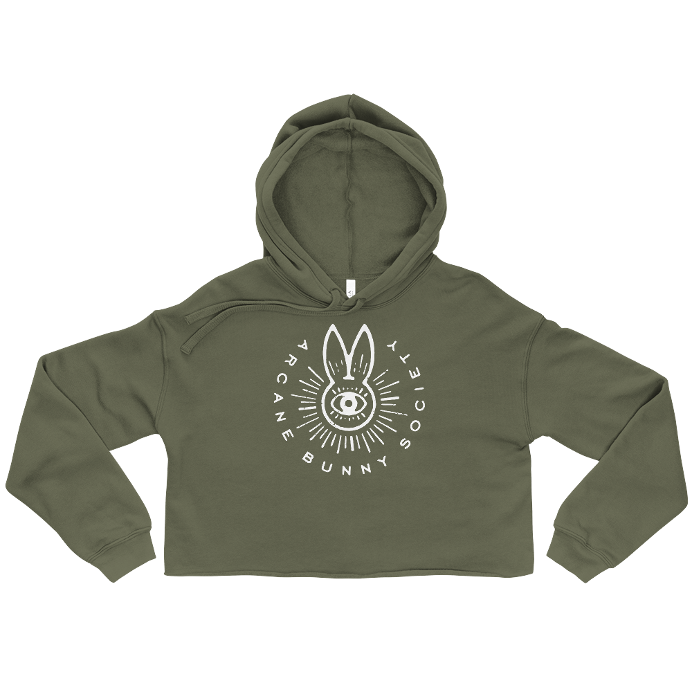 Soft Fleece Crop Hoodie – Arcane Bunny Society