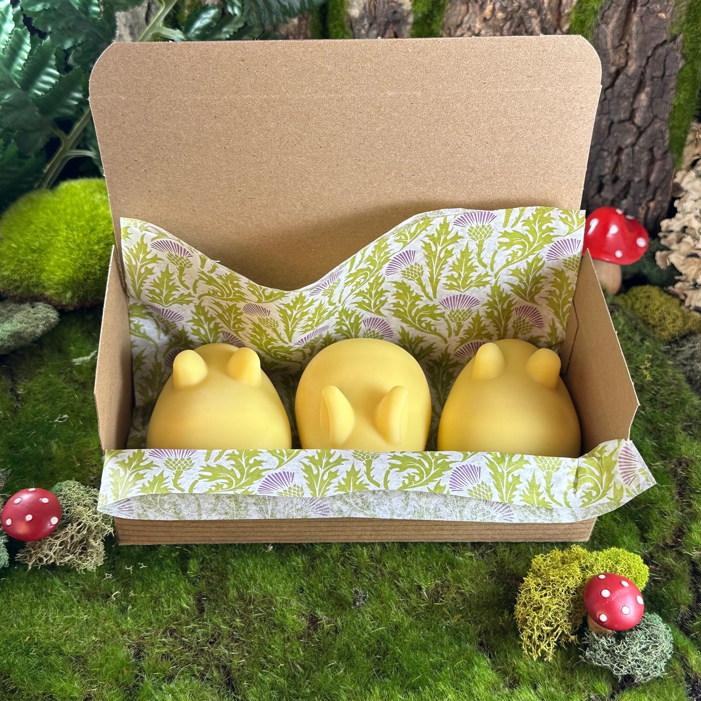 Sanctum's "According Day" Celebratory Baby Bun Soap Set